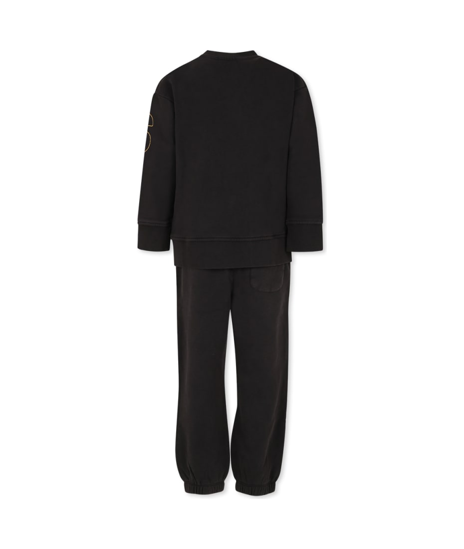 Stella McCartney Kids Black Suit For Boy With Logo スーツ 通販 | italist, ALWAYS  LIKE A SALE