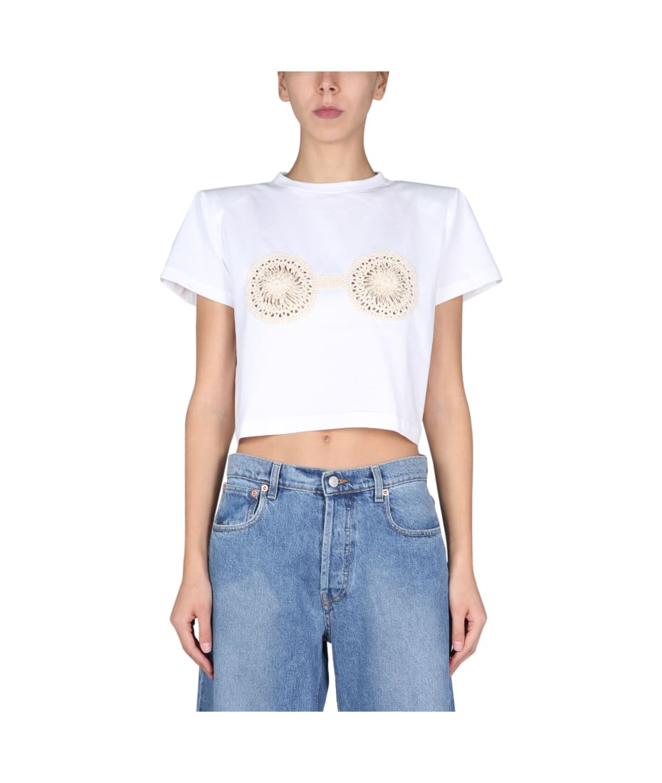 Magda Butrym Bra Crochet T-shirt | italist