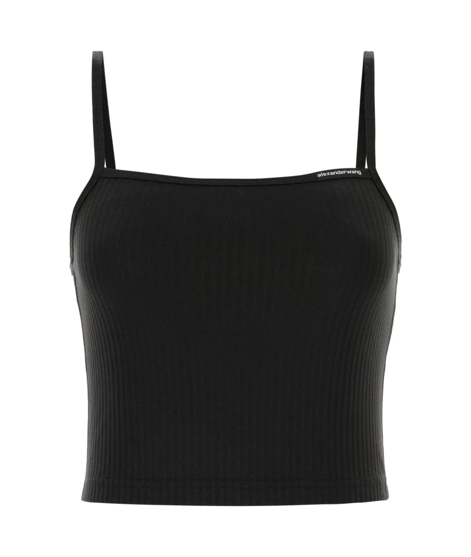 ALEXANDER WANG: top for woman - Black  Alexander Wang top 4CC1241448  online at