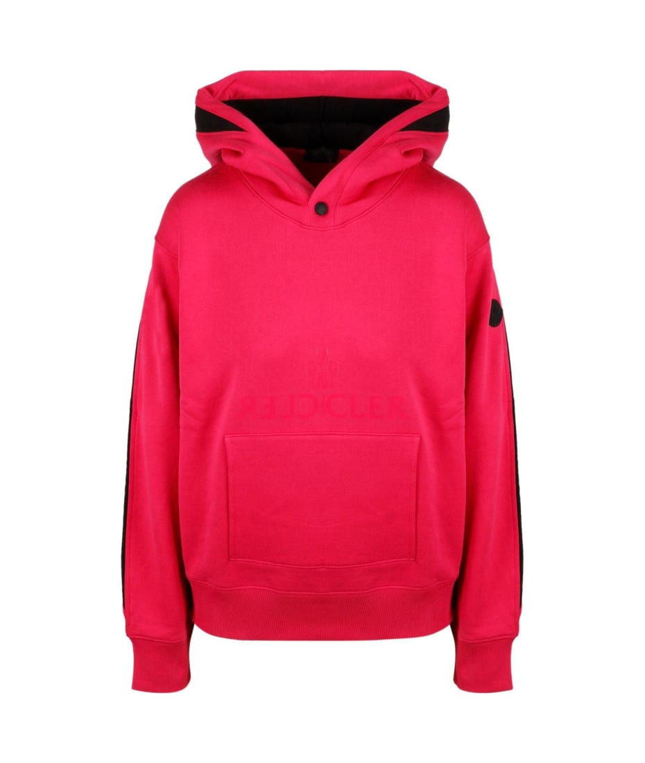 Moncler Logo Patch Panelled Hoodie | italist