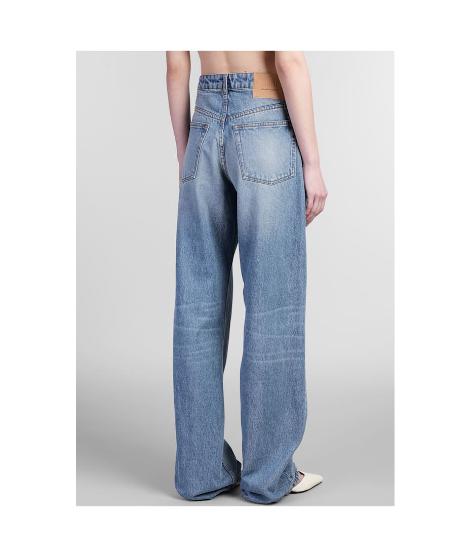 【送料&関税込】Ami Alexandre Mattiussi Jeans In Blue Cotton Ami Alexandre Mattiussi Used Blue Cotton Jeans | italist
