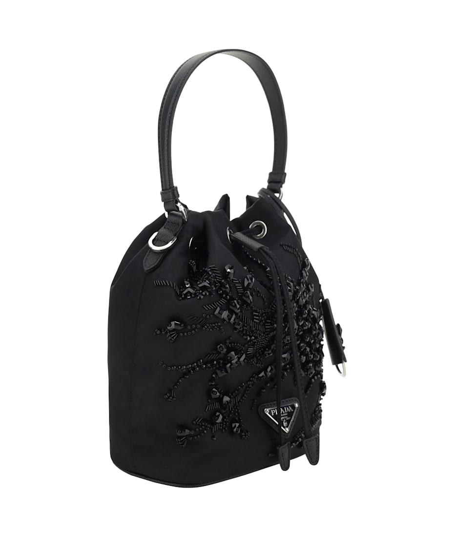 [PRADA]★Bucket Soulder Bag★Black Prada Bucket Bag | italist