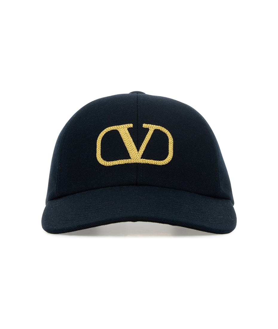 キャップ VALENTINO SS25 Black cotton baseball cap (6W2HDA41WGJ 9LP) Black cotton baseball cap – G&B