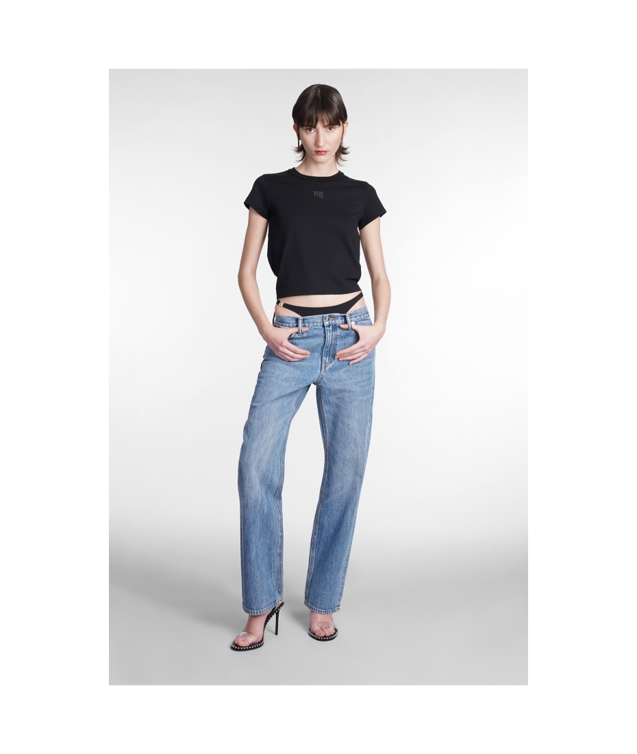 【関税&送料込】Alexanderwang.T Essential Shrunk T-Shirt Alexander Wang Essential Shrunk T-shirt | italist