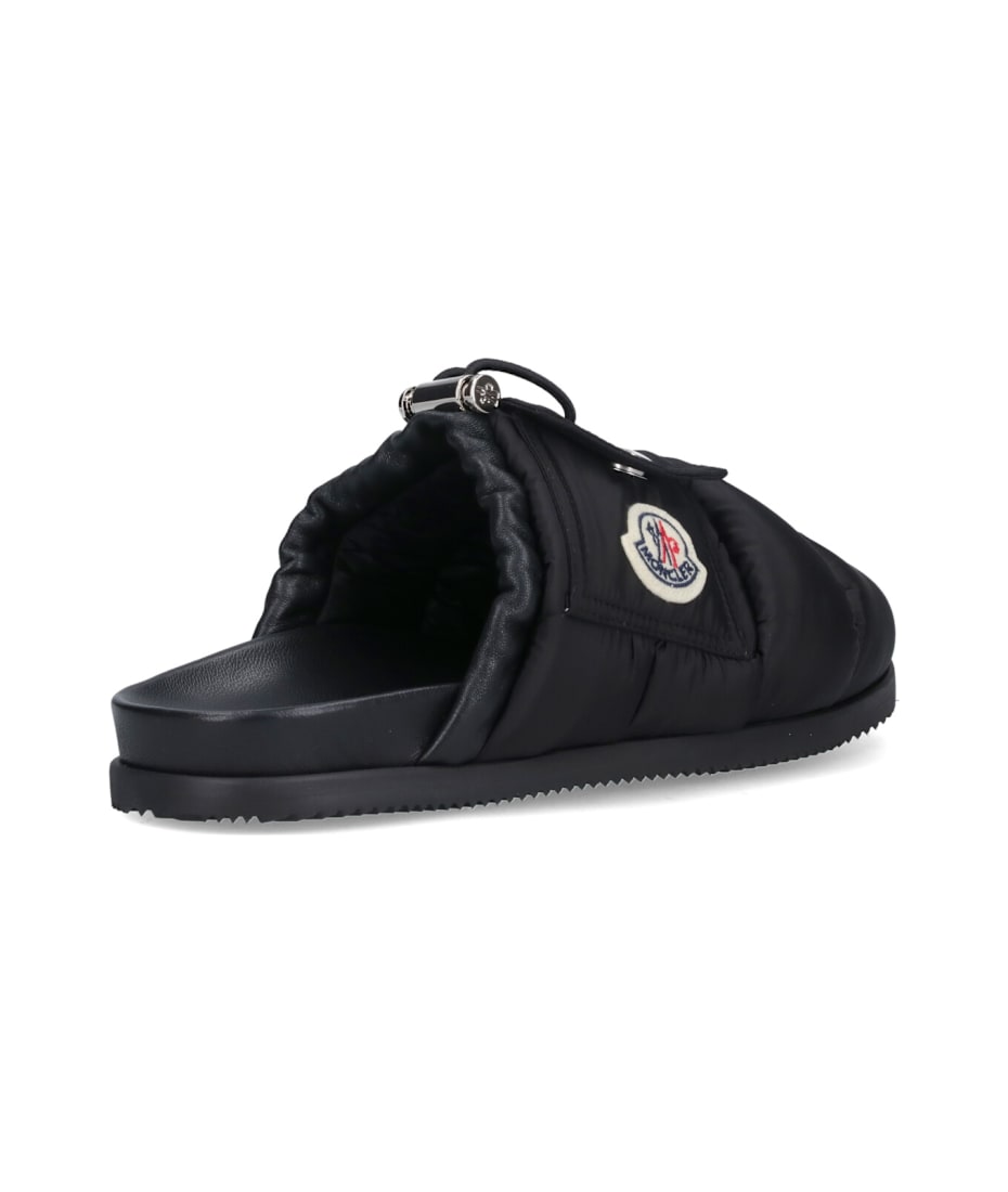 VIPSALE【MONCLER】Mon Pocket Mules MONCLER | Mon Pocket Padded Leather Mules | Women | Lane