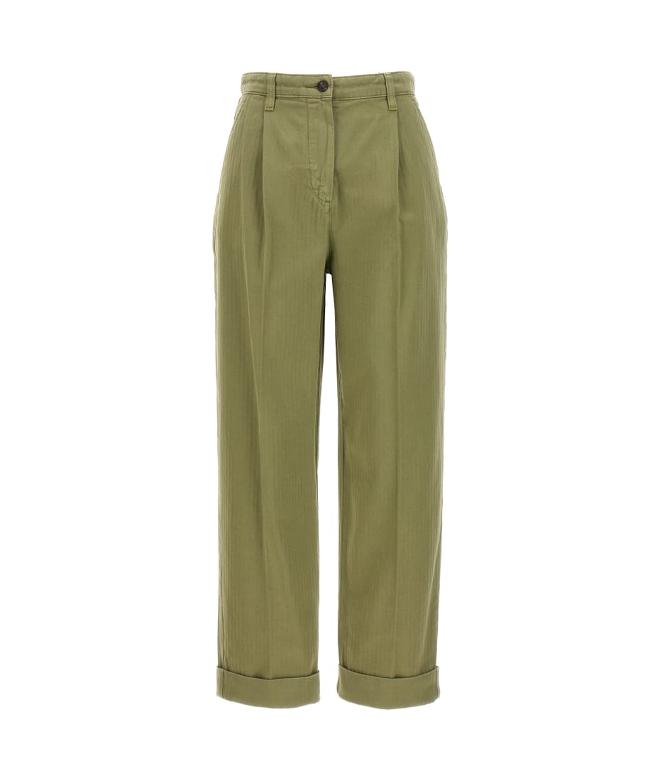 【関税込み】ETRO Cropped chino pants Etro Cropped Chino Trousers | italist