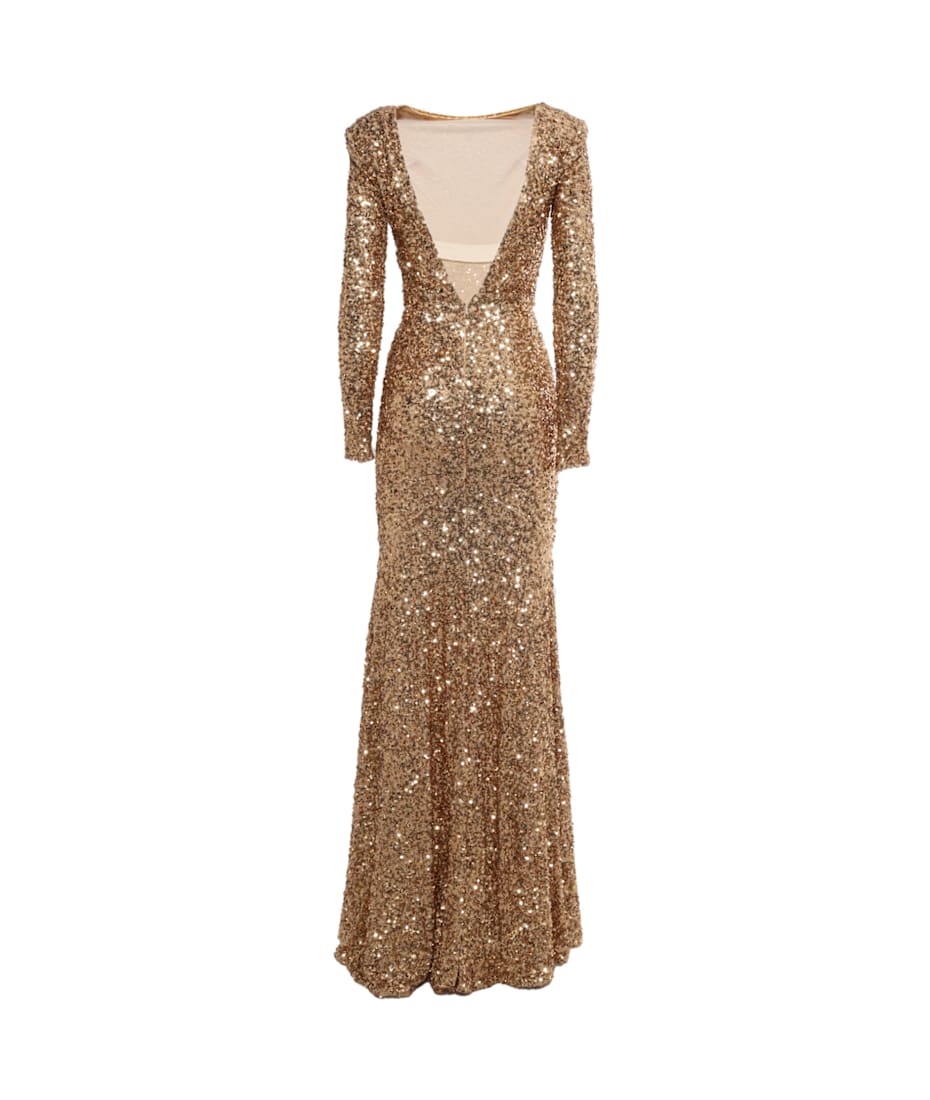 ワンピース ELISABETTA FRANCHI LONG DRESSES ELISABETTA FRANCHI 142649254 Elisabetta Franchi Carpet Long Dress | Lyst