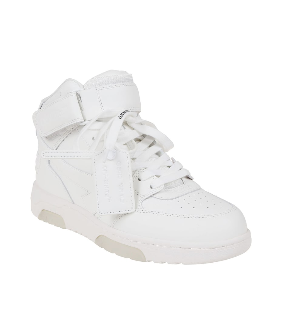 Off-White Out Of Office Mid Top Lea | italist