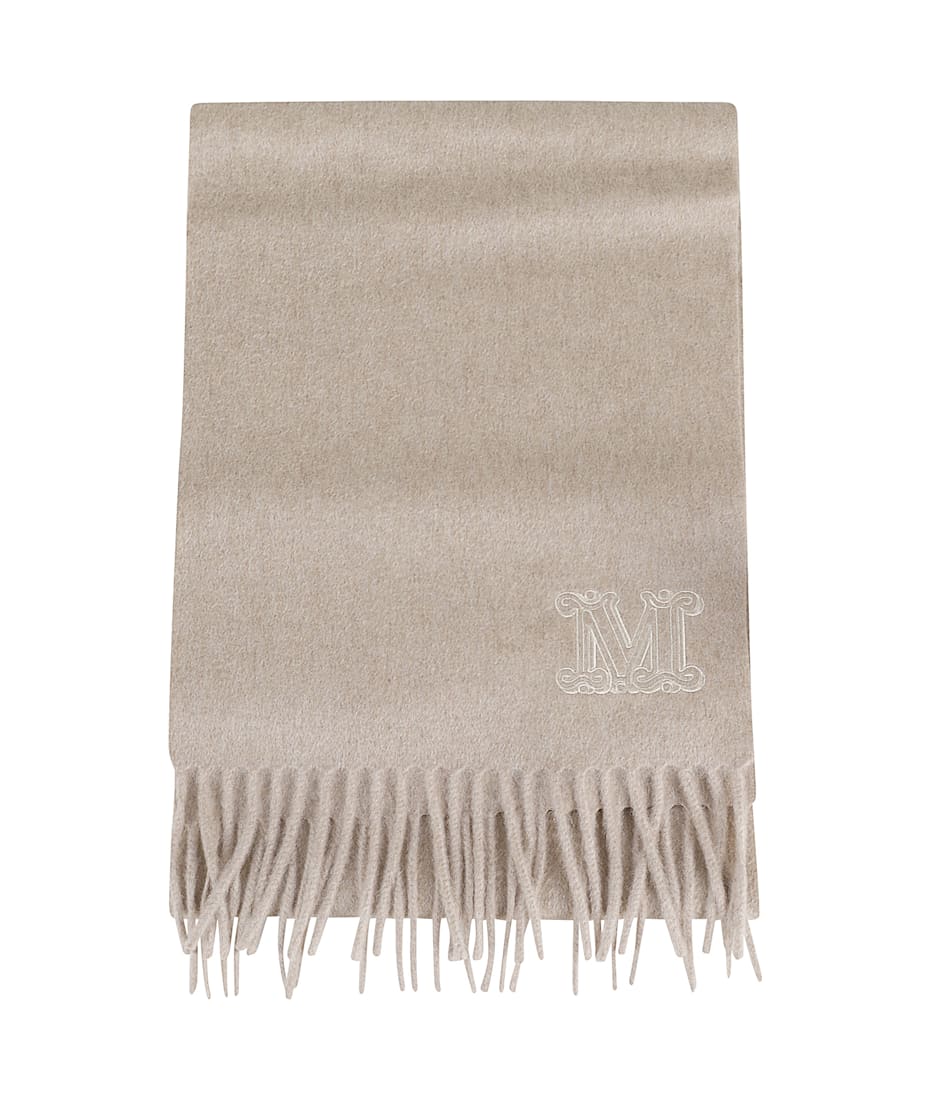 スカーフ Max Mara WSDALIA SCARF Max Mara Solid Color Cashmere WSDALIA Scarf with Fringes