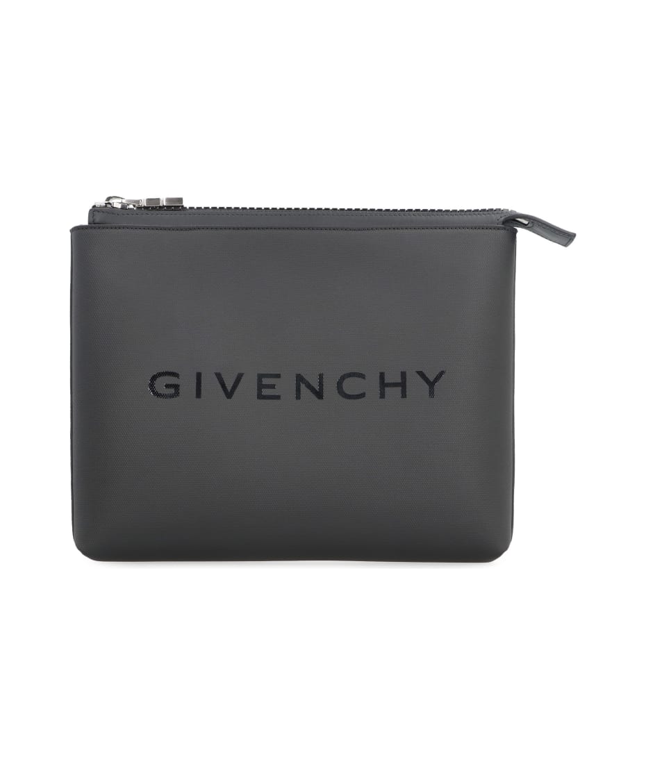 Givenchy Coated Canvas Flat Pouch italist