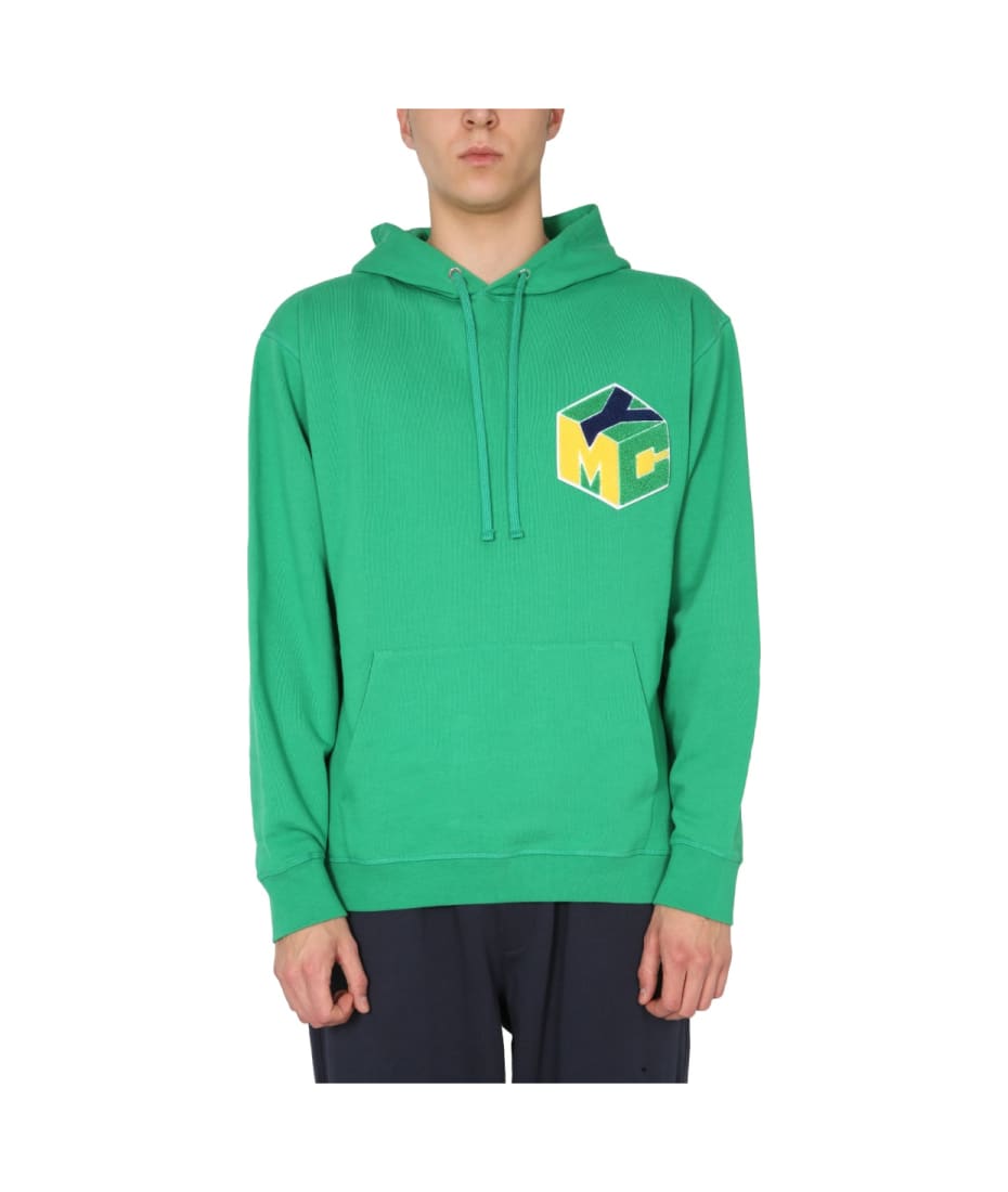 パーカー・フーディ YMC SS21 TRUGOY HOODED SWEATSHIRT (P7QAP_Y075NAVY) YMC Trugoy Hooded Sweatshirt | italist