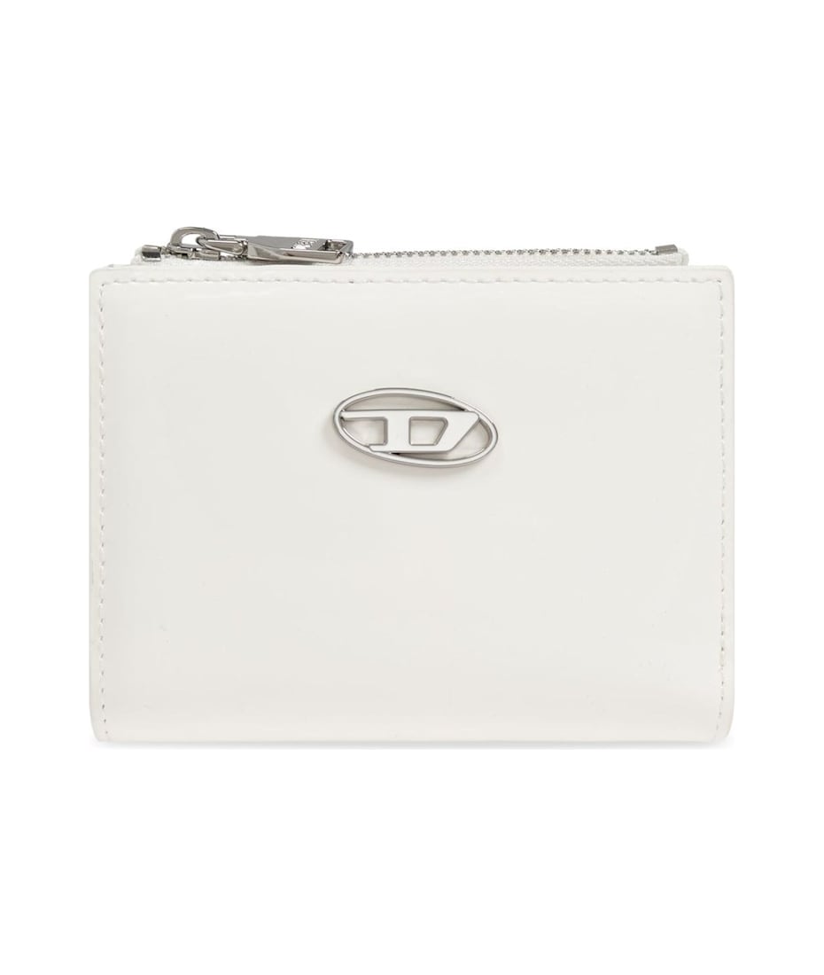 【DIESEL】play bi fold iii Women's Wallet in glossy PU | Black | Diesel