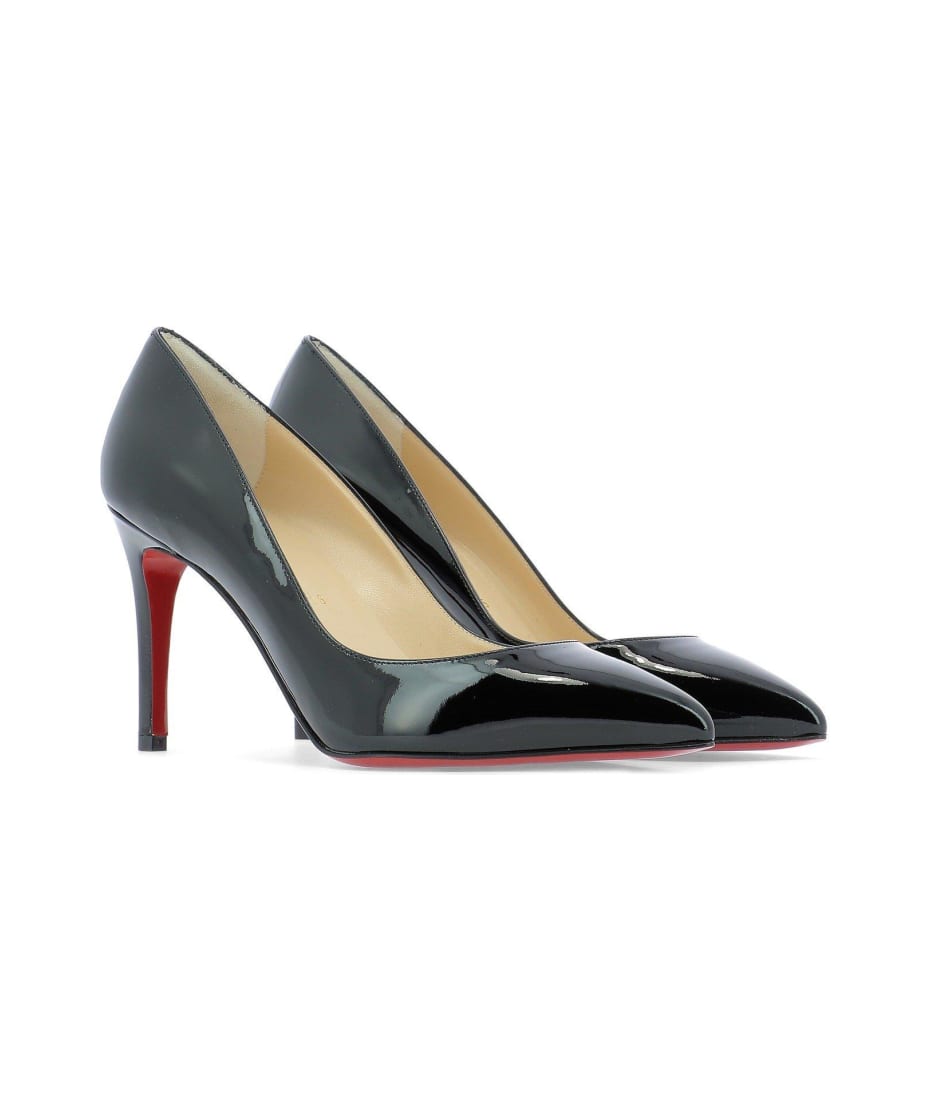 Christian Louboutin Pigalle Pointed Toe Chuck - Black