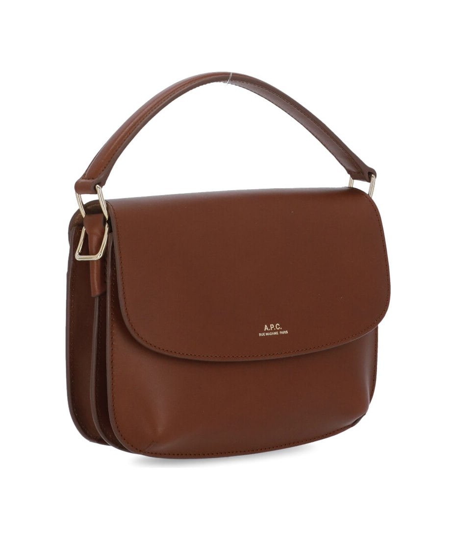A.P.C. Sarah Logo Detailed Mini Shoulder Bag | italist