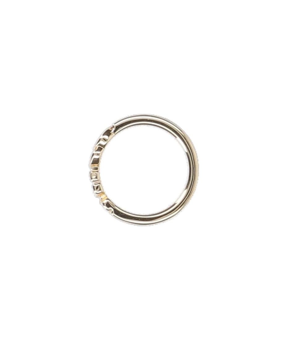 Miu Miu ロゴディテールリング Miu Miu Logo Ring | italist