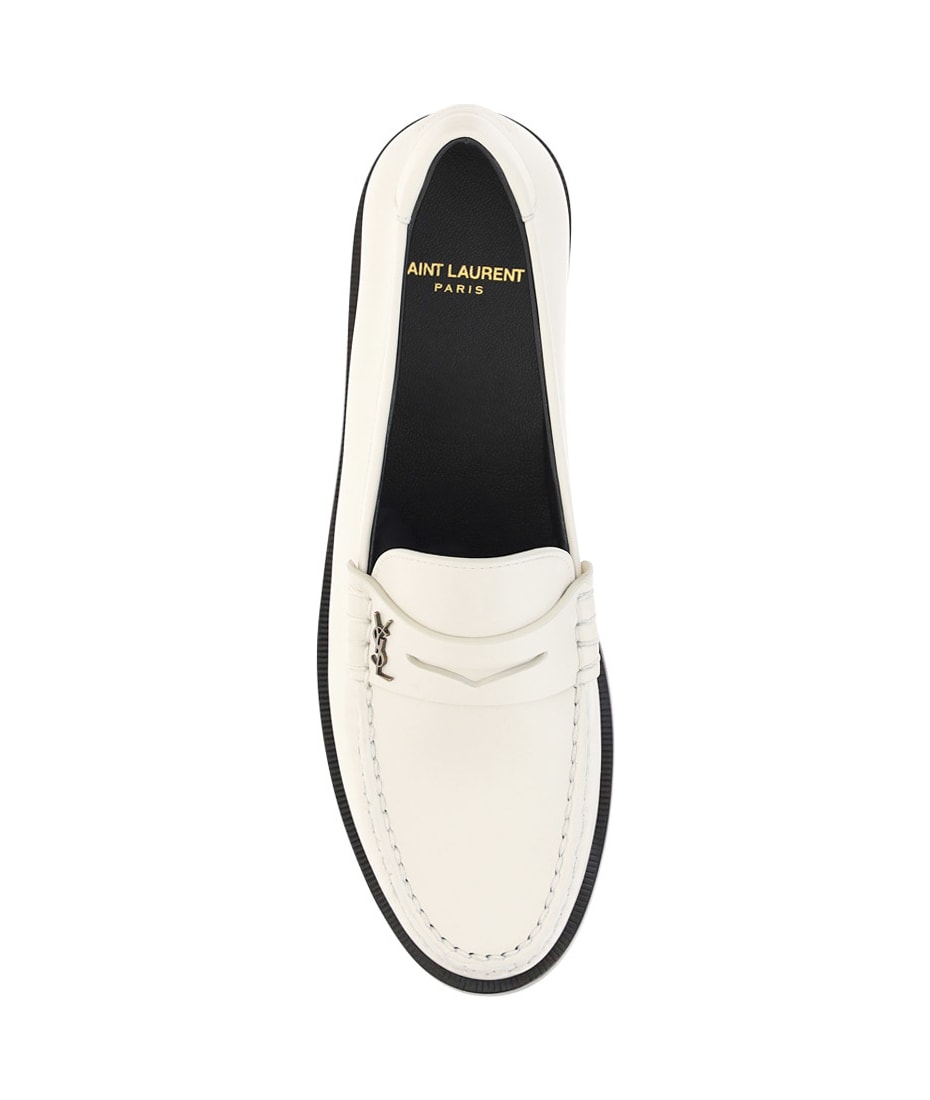 Shop Saint Laurent 2023 SS Loafer & Moccasin Shoes (716556AO9VV1000,  716556AO9VV 1000, 716556AO9VV, 716556 AO9VV 1000, 716556 AO9VV, BLACK  LEATHER LE LOAFERS LOAFERS) by CiaoItalia