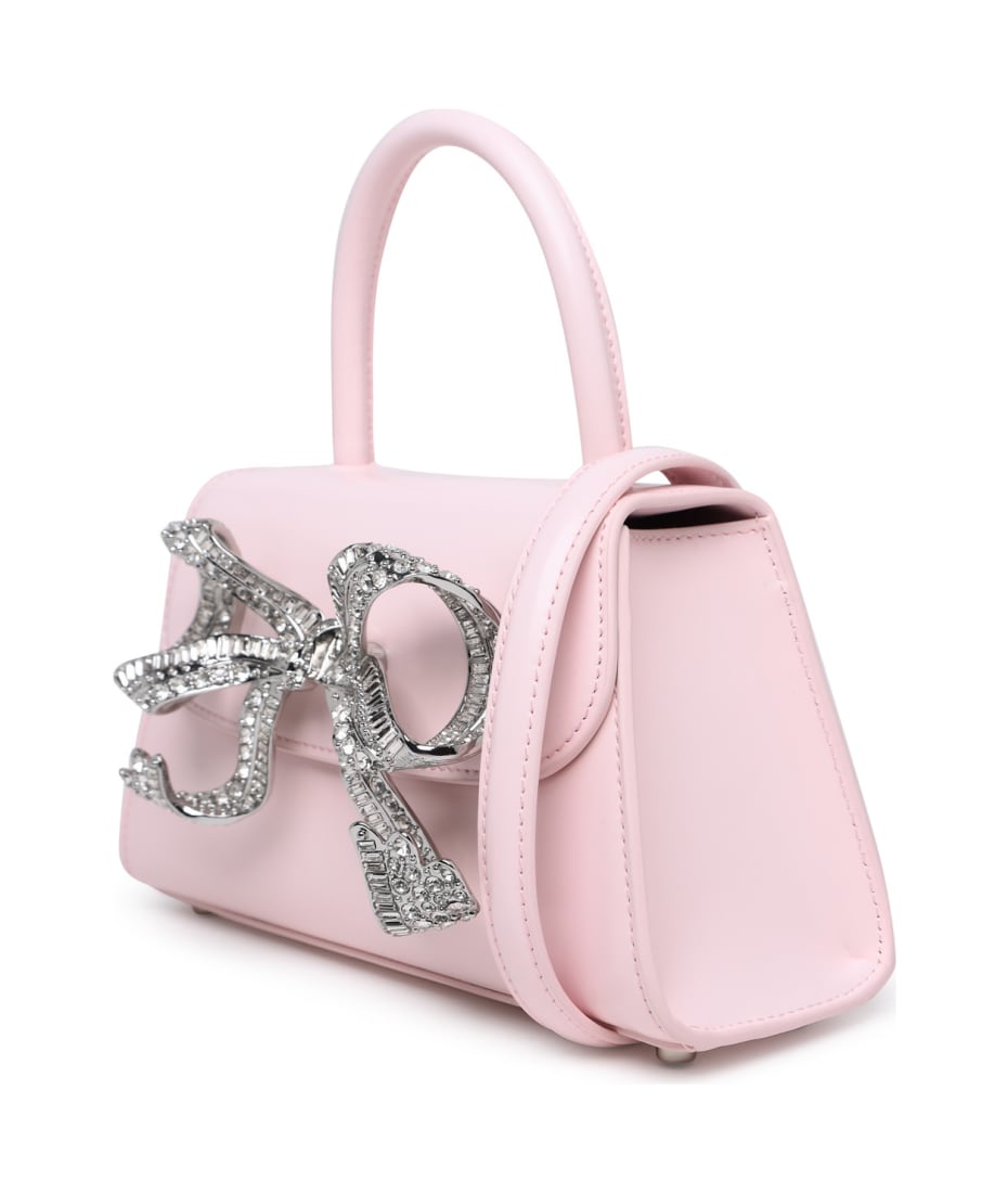 self-portrait Bow Mini Bag In Pink Leather | italist, ALWAYS