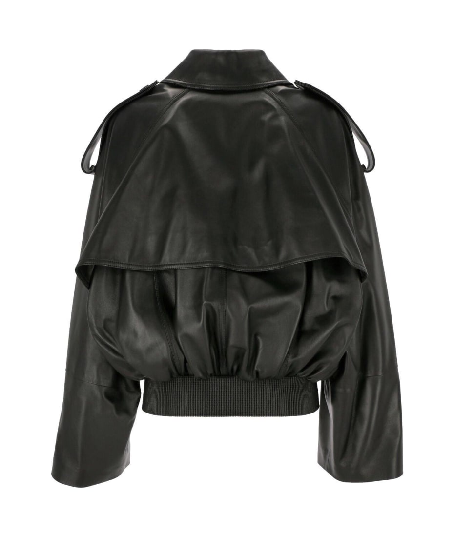 Loewe Sweatshirt Double-breasted Balloon Jacket - Black