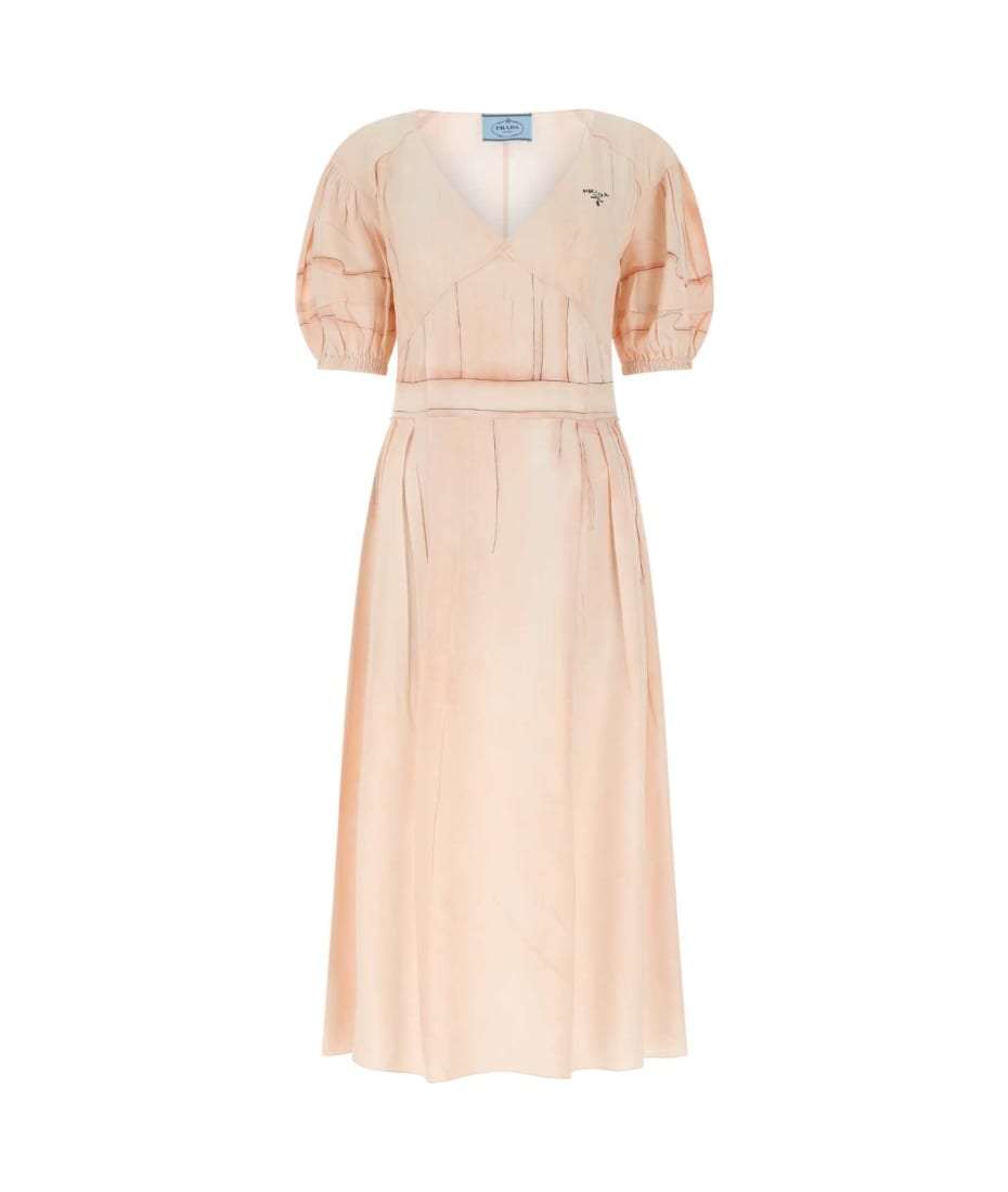 Prada Pink Silk Dress | italist