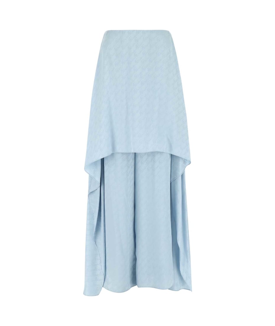 パンツ FENDI Woman Pants Blue FR6494AUQM F1SAT Pants Silk Multicolor | Fendi