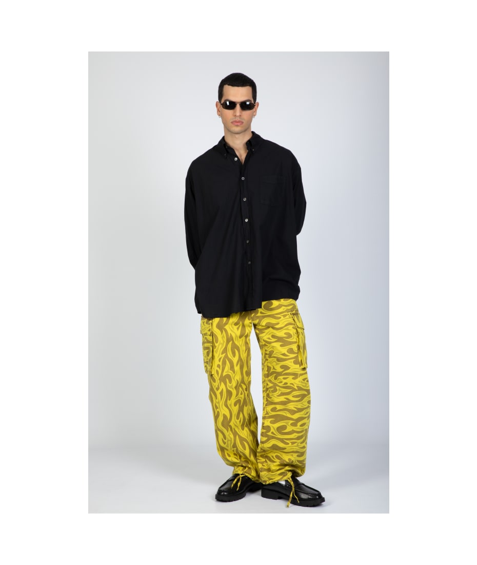ERL UNISEX PRINTED CARGO PANTS WOVEN
