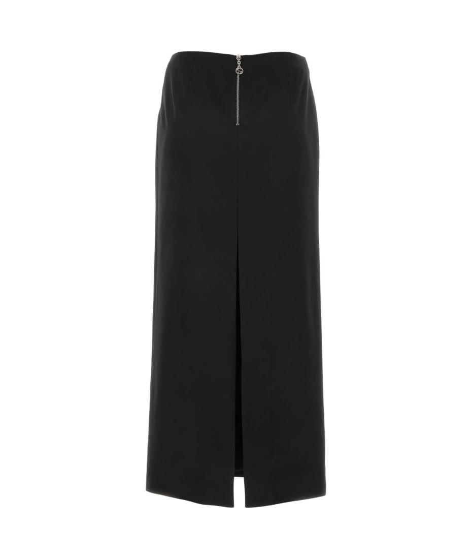 スカート GUCCI Black Satin Skirt Gucci Black Satin Skirt | italist