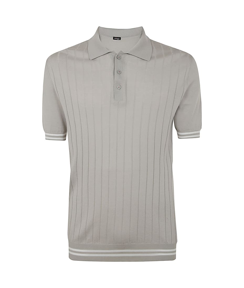 Tシャツ・カットソー Kiton SS24 POLO (UMK1444V102000 WHITE PEARL) Kiton Polo | italist