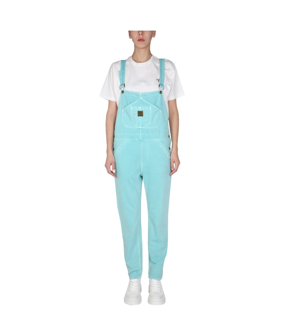 オールインワン・サロペット WASHINGTON DEE CEE SS22 DENIM OVERALLS (WDC-58G_GREEN) Washington Dee-Cee Denim Overalls | italist