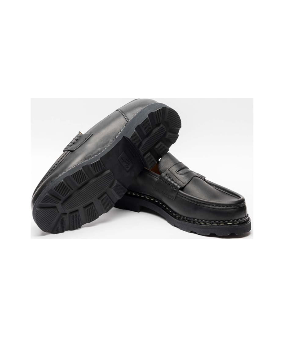 Paraboot Reims Marche Black Leather Loafer | italist, ALWAYS Paraboot Reims Marche Black Leather Loafer | italist, ALWAYS