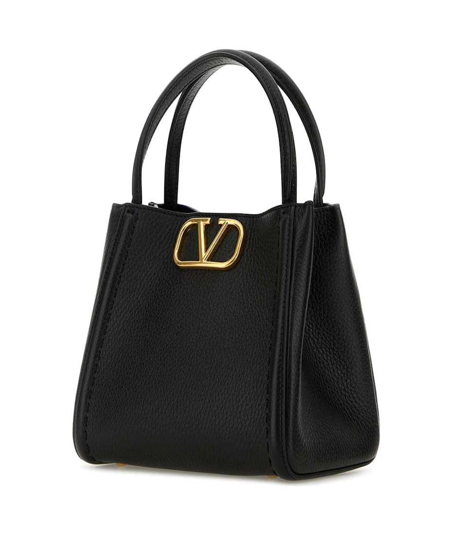 Valentino Garavani Black Leather Handbag | italist