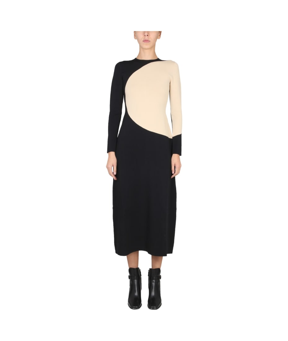 ワンピース Tory Burch FW22 COLORBLOCK DRESS (142036_915) Colorblock One Shoulder Dress by Tory Burch | Rent the Runway