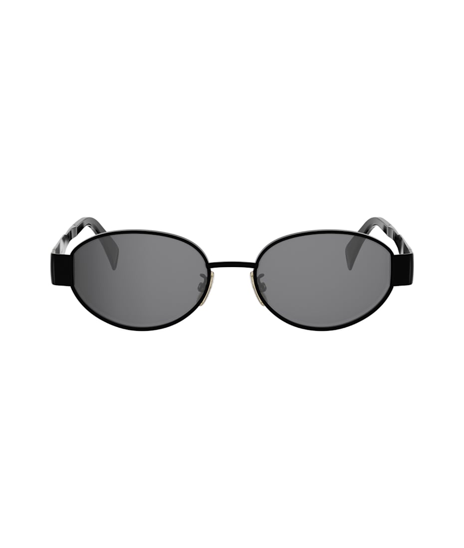 Celine Cl40235u Metal Triomphe 01a Nero Sunglasses