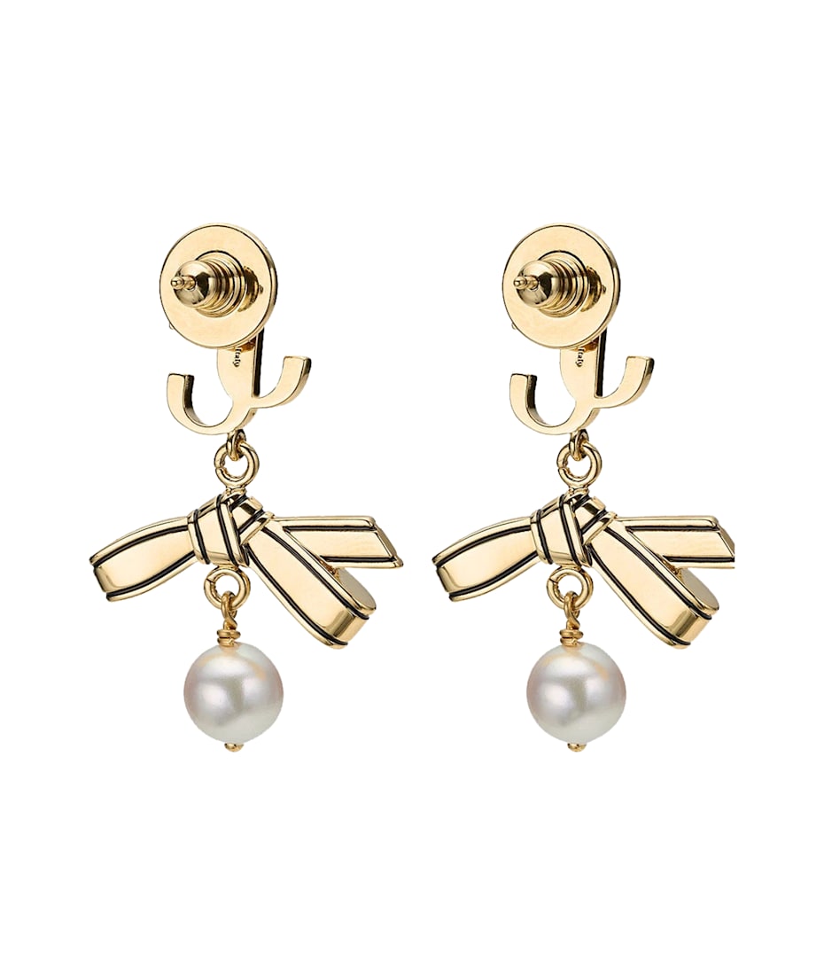イヤリング JIMMY CHOO RIBBON PEARL EARRINGS Jimmy Choo Ribbon Pearl Earrings | italist