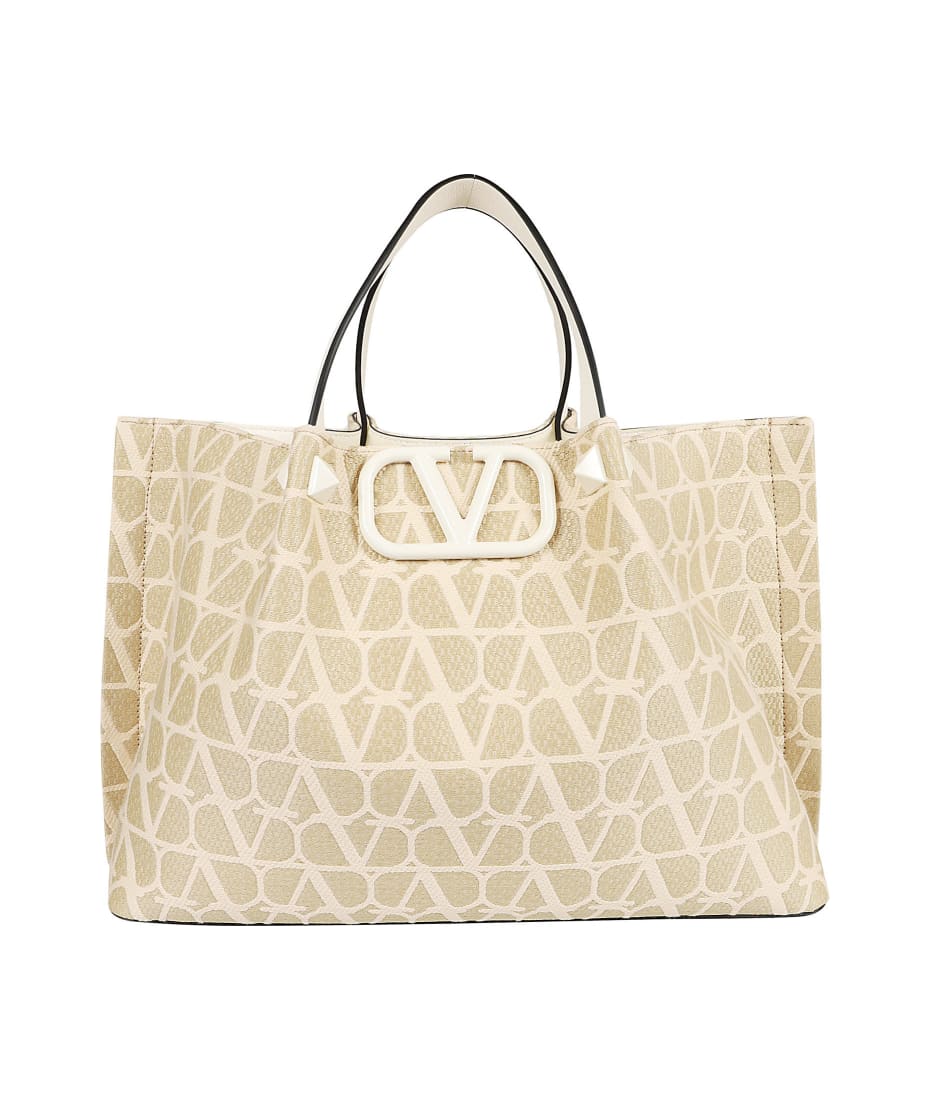 Valentino Garavani VLogo Signature tote bag - Red