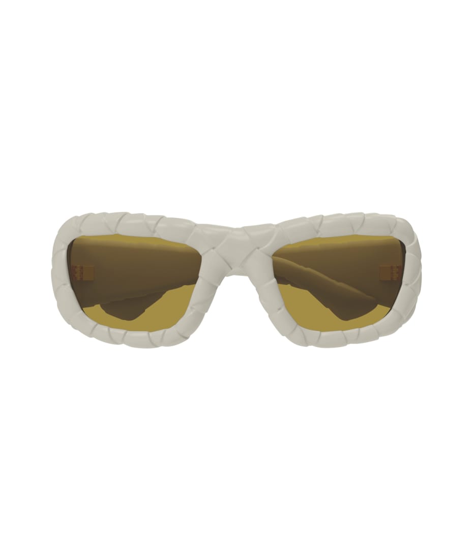 Bottega Veneta Eyewear Bv1303s Linea Unapologetic 006 Sunglasses - Bianco