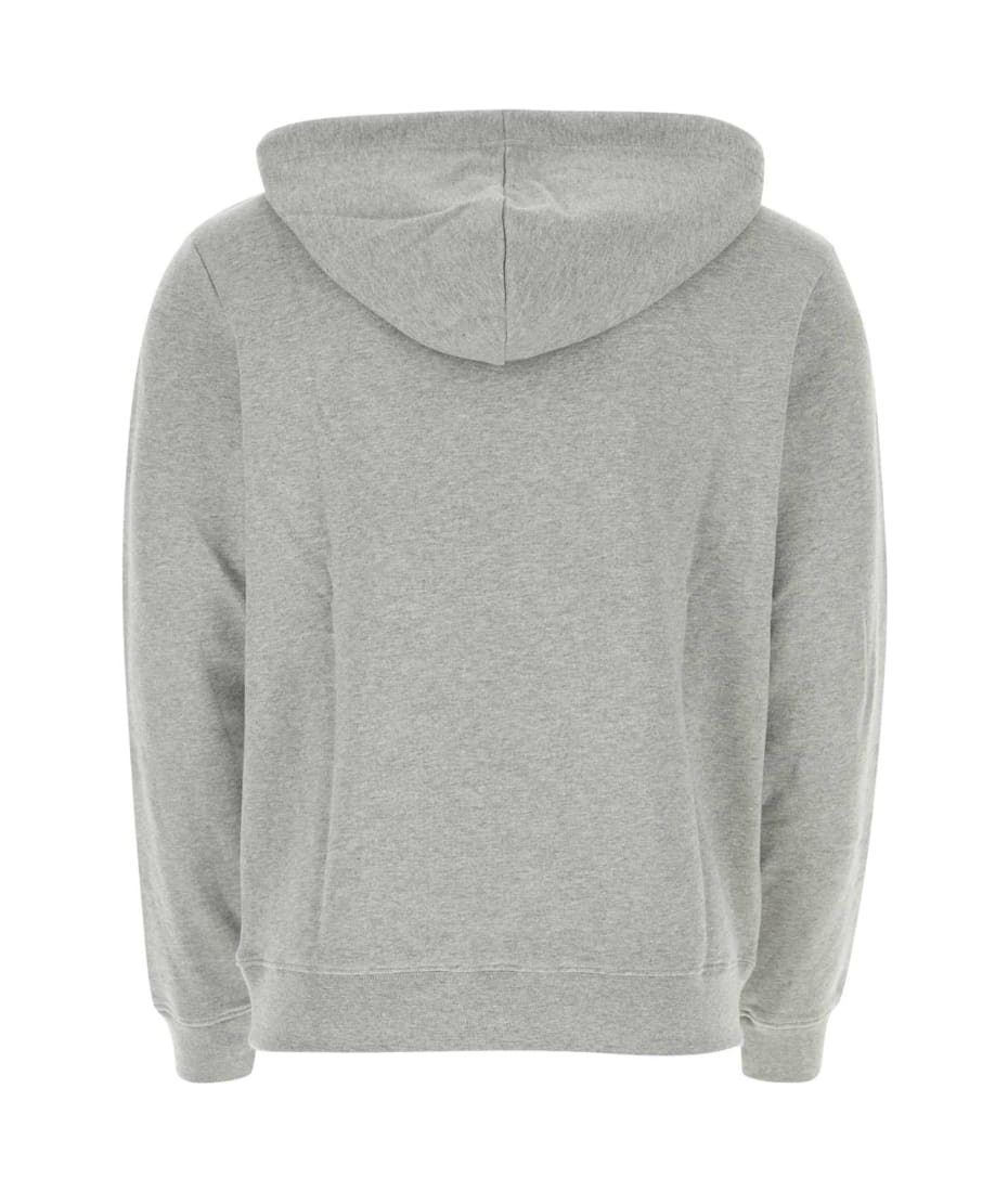 パーカー・フーディ A.P.C. SS25 Grey cotton sweatshirt (COHBYM27920 PLA) A.P.C. Grey Cotton Sweatshirt | italist