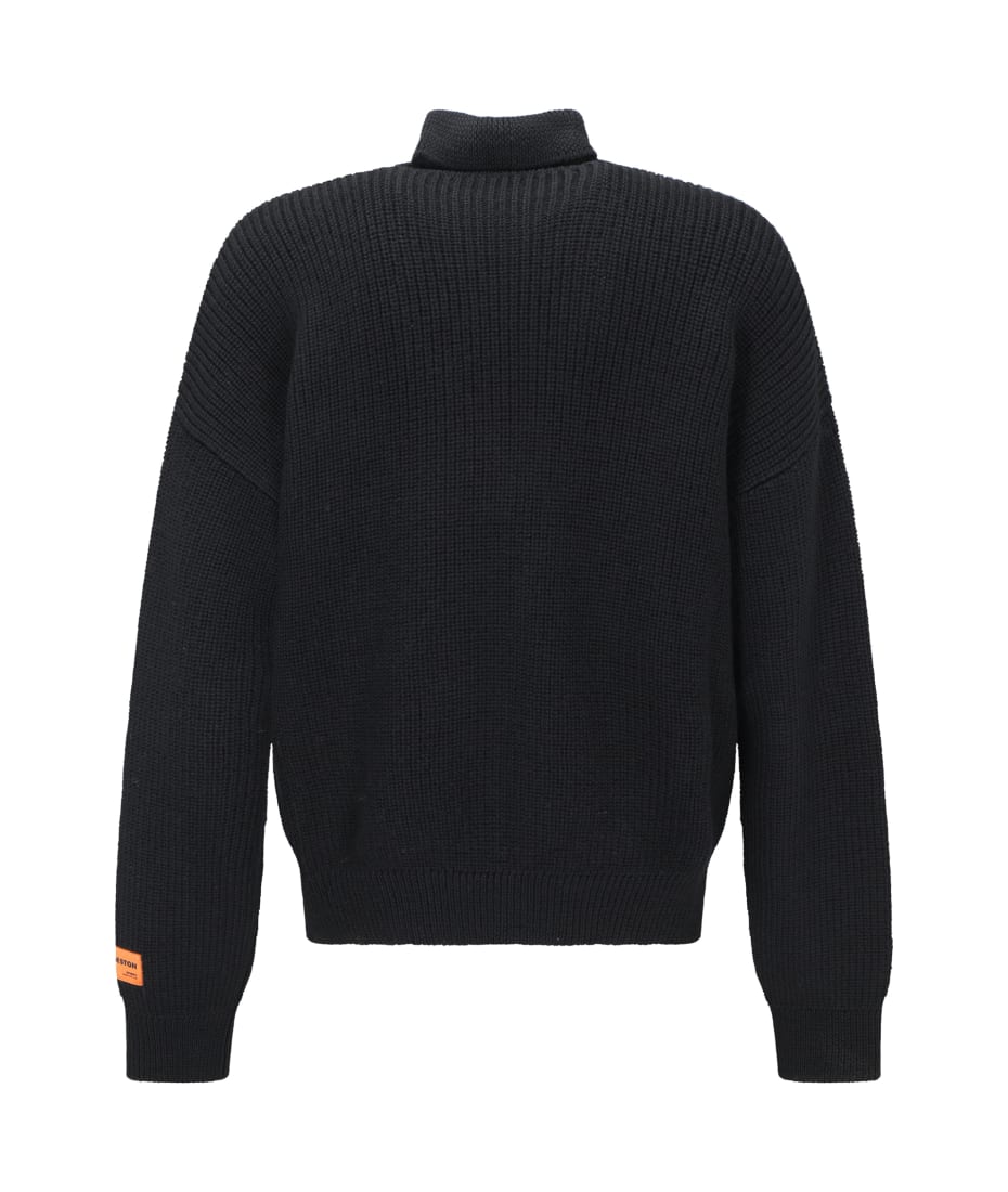 HERON PRESTON Wool Turtleneck Sweater italist