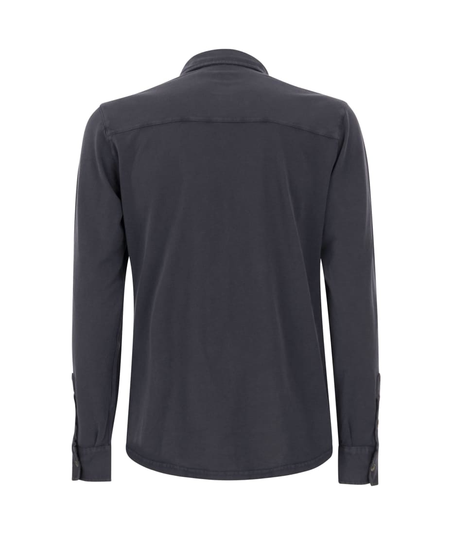 Tシャツ・カットソー Fedeli SS23 ROBERT - Cotton pique shirt (6UEF0123 41) Fedeli Robert - Cotton Piqué Shirt | italist