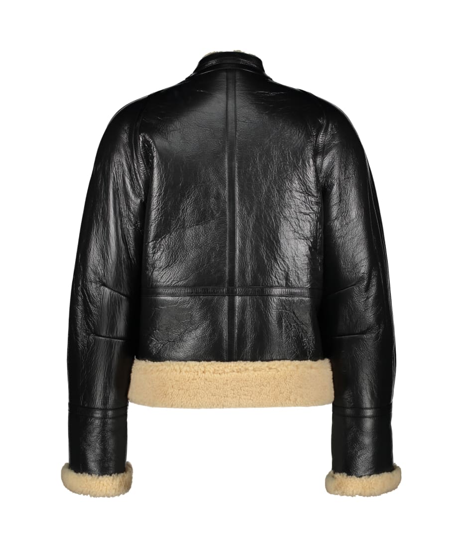 Celine Leather Jacket italist
