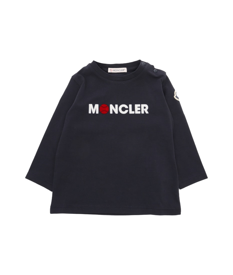 Moncler Sweatshirt For Children - BLUE