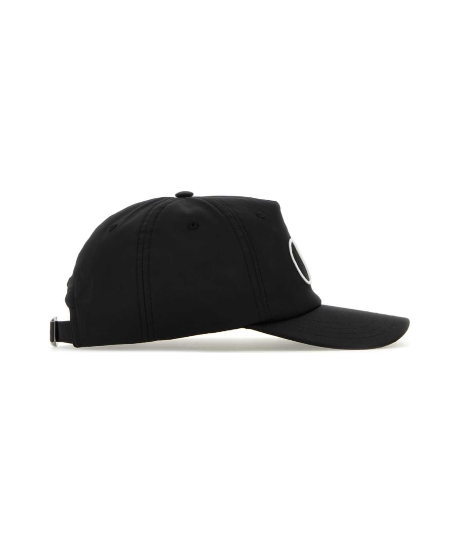 キャップ VALENTINO GARAVANI Hats Women Polyamide Black Valentino Garavani VLogo Signature Embroidered Baseball Cap