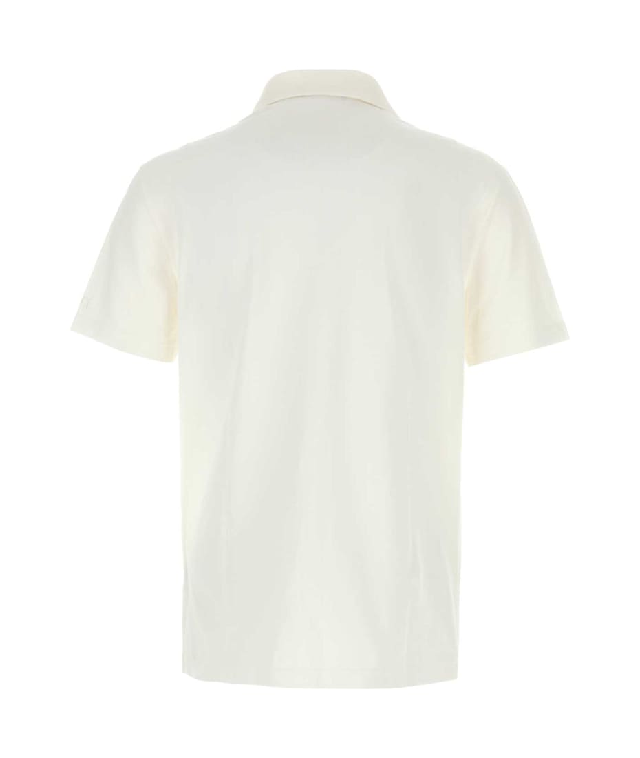 Tシャツ・カットソー VERSACE White piquet polo shirt (10139101A09860 1W000) Versace White Piquet Polo Shirt | italist