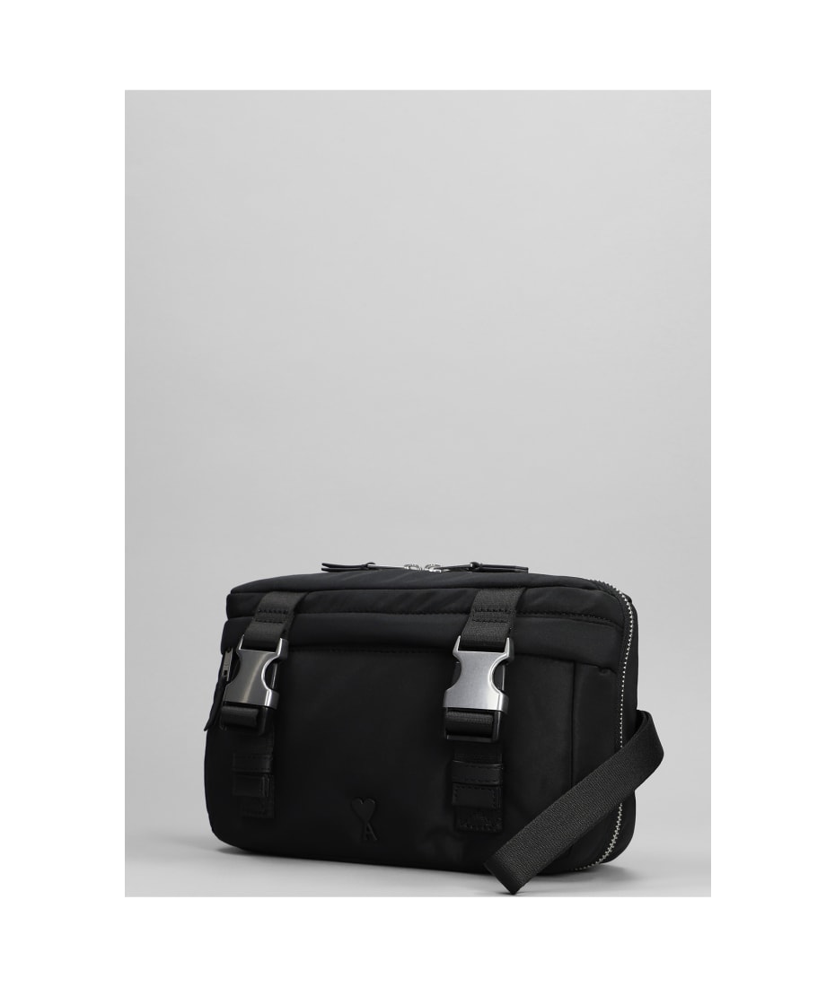 Ami Alexandre Mattiussi Clutch In Black Nylon | italist, ALWAYS