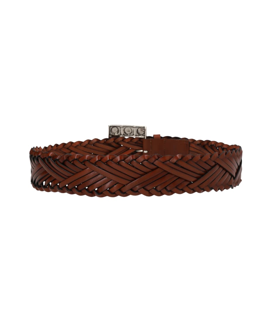 【送料&関税込】Etro Braided Leather Belt Etro Braided Leather Belt | italist