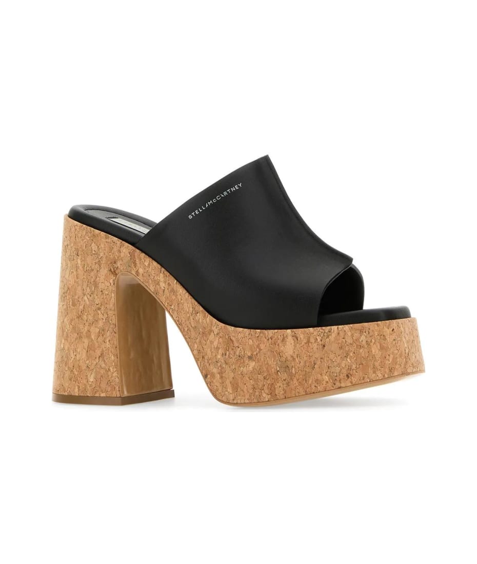サンダル・ミュール Stella McCartney Black alter mat Skyla mules Stella McCartney Black Alter Mat Skyla Mules | italist