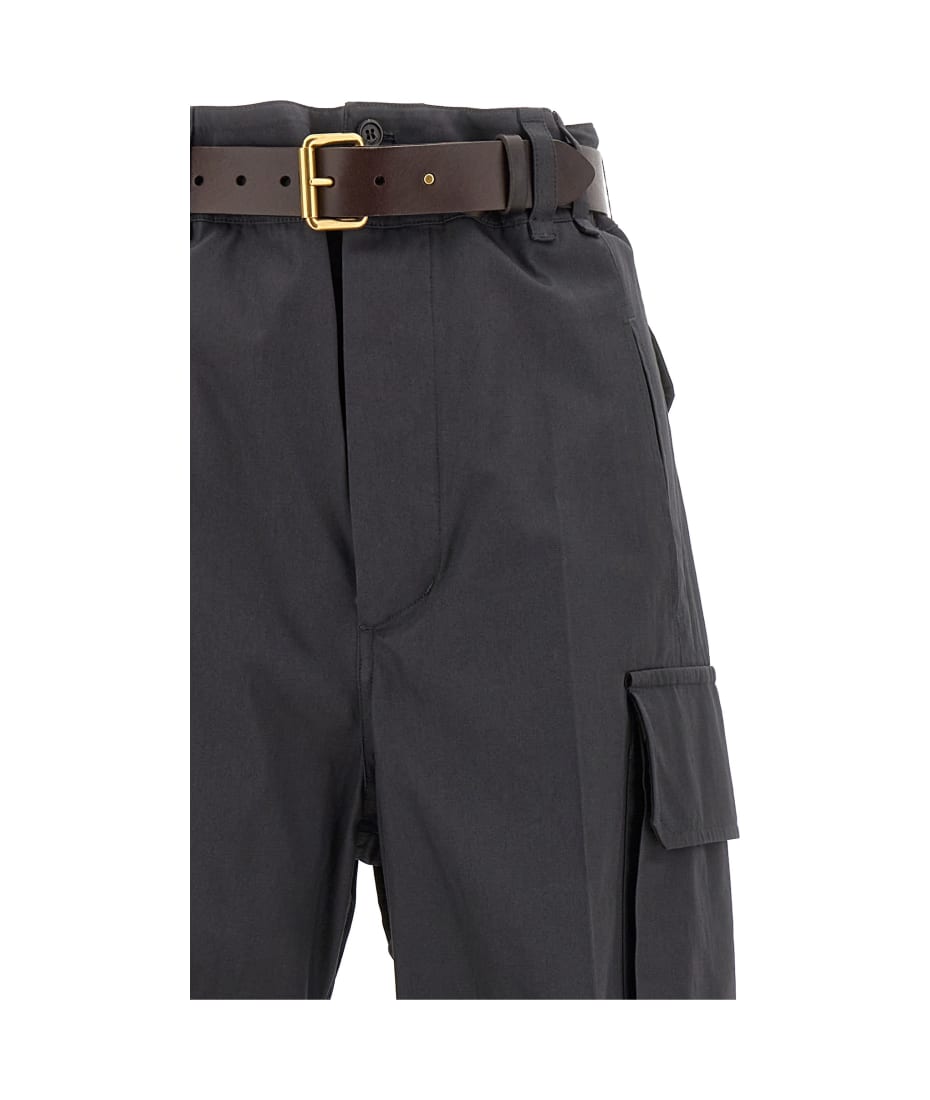 【関税込み】SAINT LAURENT CASSANDRE CARGO PANTS Saint Laurent | Cassandre Cargo Trousers | Wide Leg Trousers