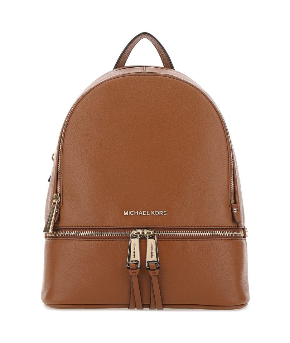 Michael Kors Rhea Medium Black Backpack - Ferraris Boutique