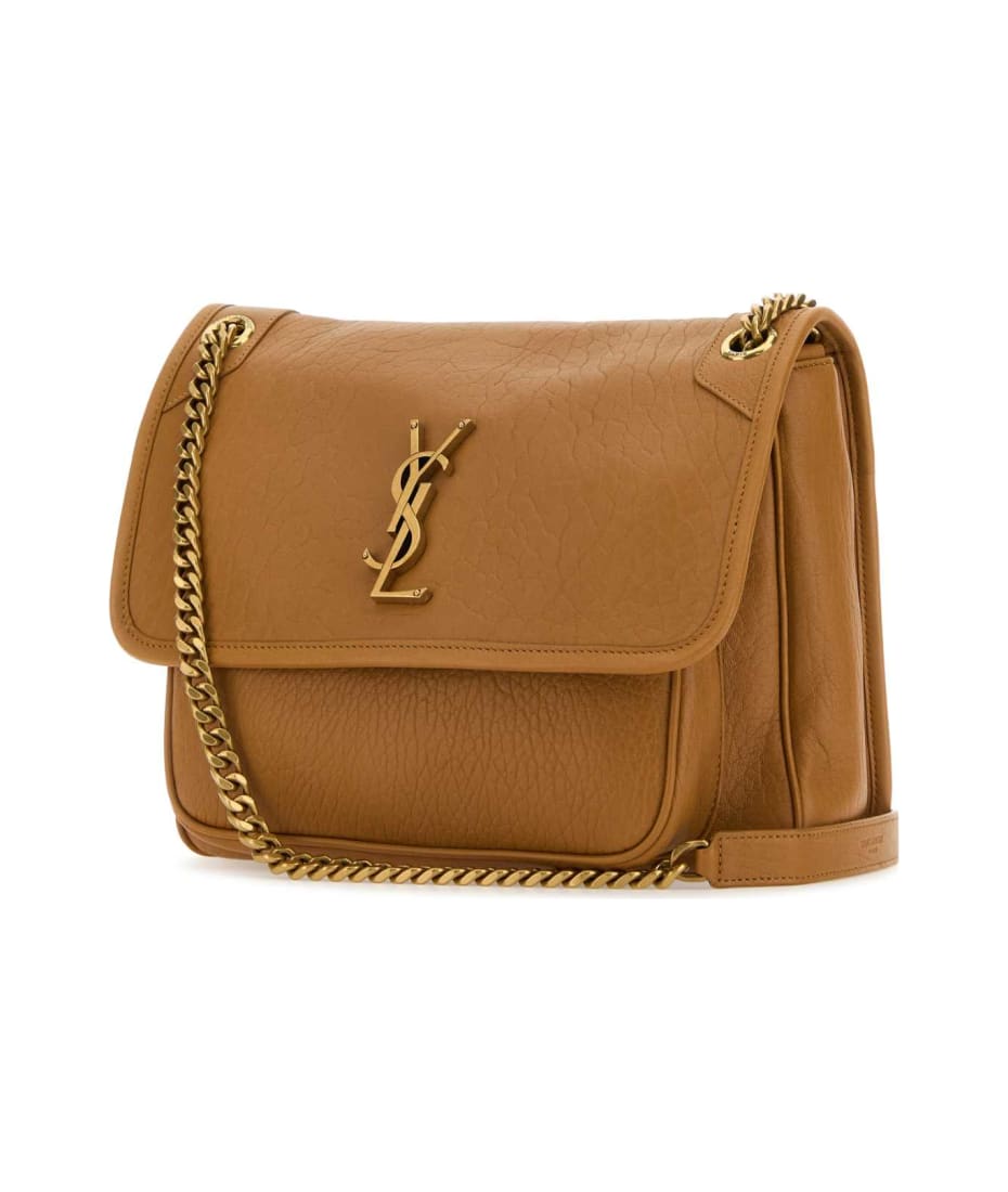 【関税&送料込】Saint Laurent Camel Leather Large Niki Bag Saint Laurent Camel Leather Medium Niki Shoulder Bag