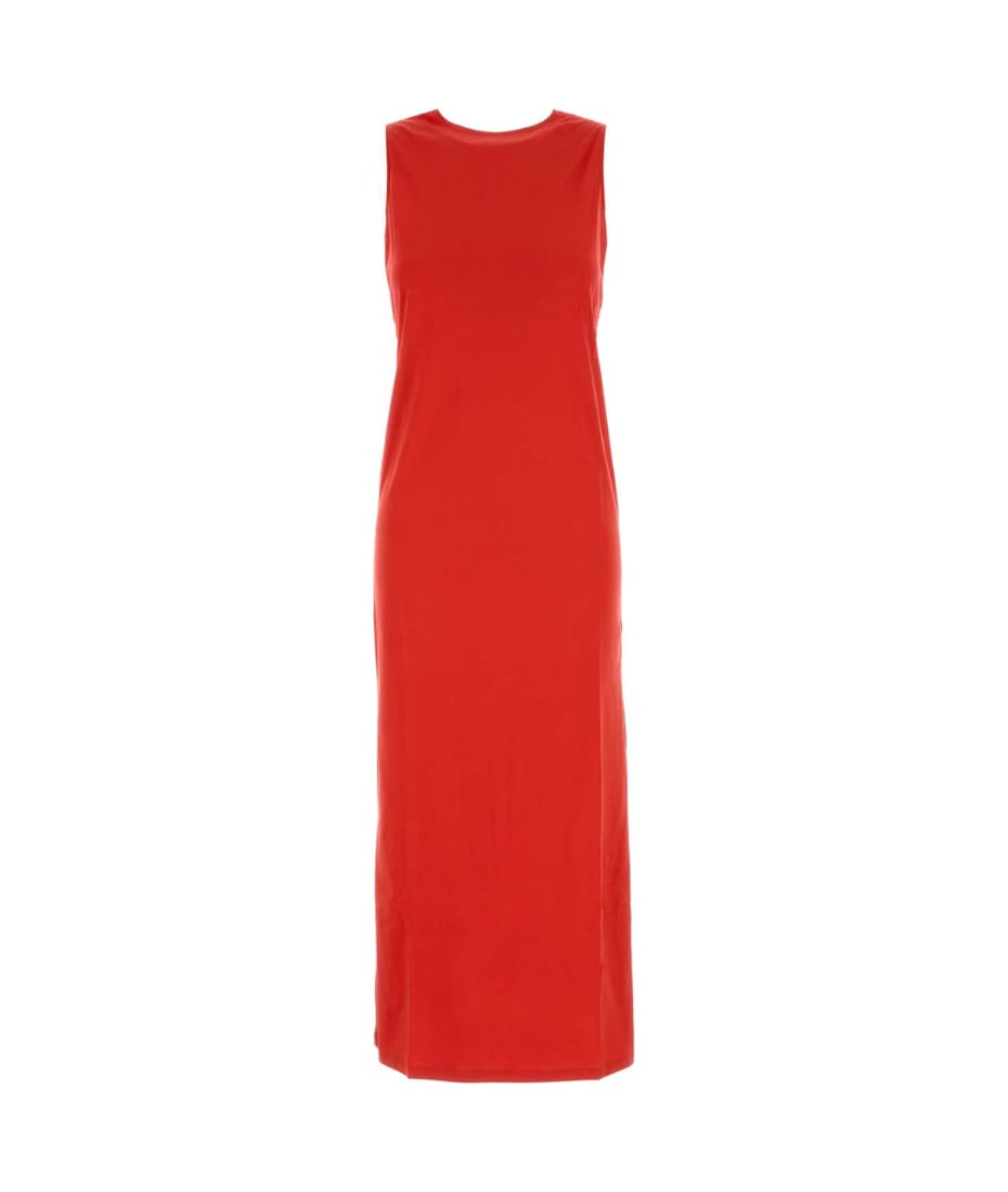 ワンピース Loulou Studio DRESS (RAYNA TOMATO) RAYNA Cotton jersey maxi dress | Loulou de Saison
