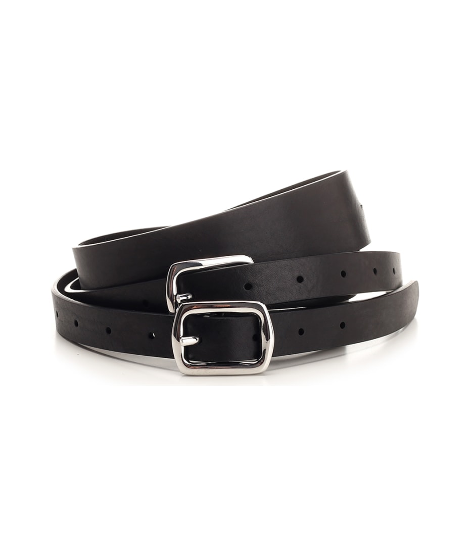 MM6 Maison Margiela Belt With Double Buckle italist ALWAYS LIKE A SALE